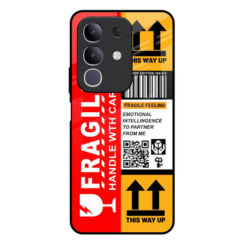 Handle With Care Glossy Case for Vivo T4x 5G