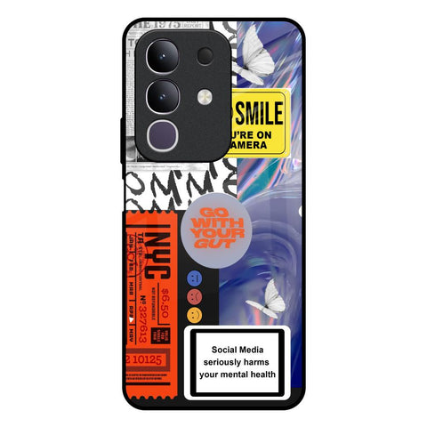 Smile for Camera Glossy Case for Vivo T4x 5G