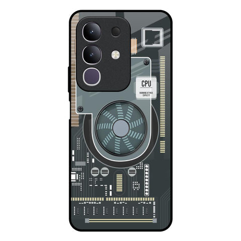 Motherboard Circuit Glossy Case for Vivo T4x 5G