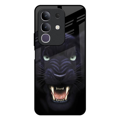 Angry Black Tiger Glossy Case for Vivo T4x 5G