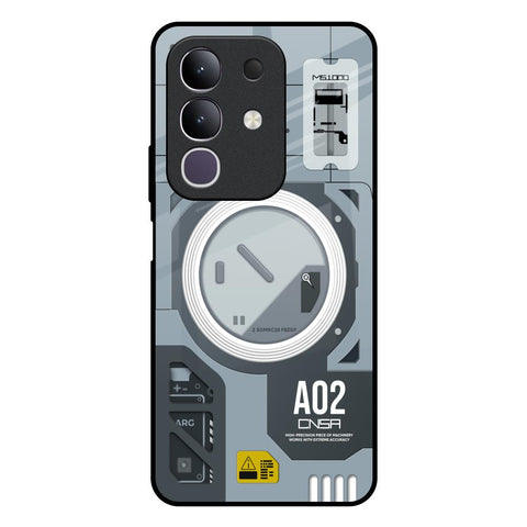 Modern Technology Glossy Case for Vivo T4x 5G