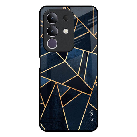 Abstract Tiles Glossy Case for Vivo T4x 5G