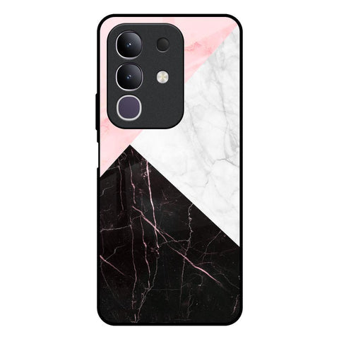 Marble Collage Art Glossy Case For Vivo T4x 5G