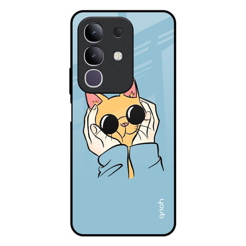 Adorable Cute Kitty Glossy Case For Vivo T4x 5G