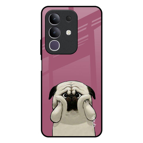 Funny Pug Face Glossy Case For Vivo T4x 5G