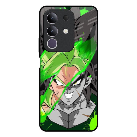 Anime Green Splash Glossy Case for Vivo T4x 5G