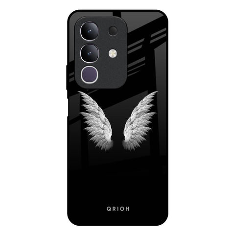 White Angel Wings Glossy Case for Vivo T4x 5G