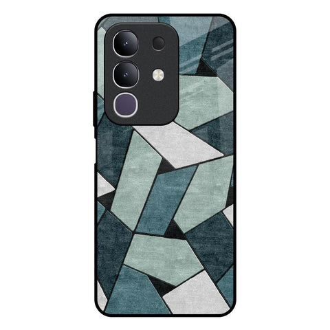 Abstact Tiles Glossy Case for Vivo T4x 5G