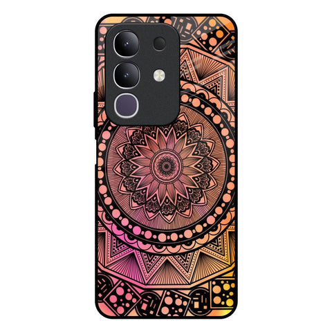 Floral Mandala Glossy Case for Vivo T4x 5G