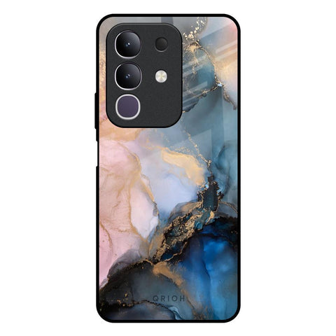 Marble Ink Abstract Glossy Case for Vivo T4x 5G