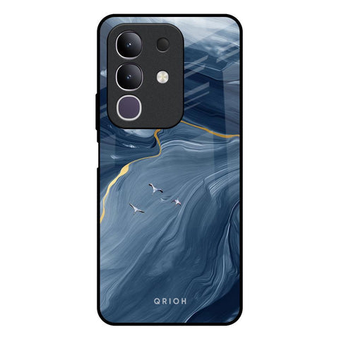 Deep Ocean Marble Glossy Case for Vivo T4x 5G