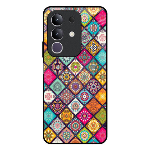 Multicolor Mandala Glossy Case for Vivo T4x 5G