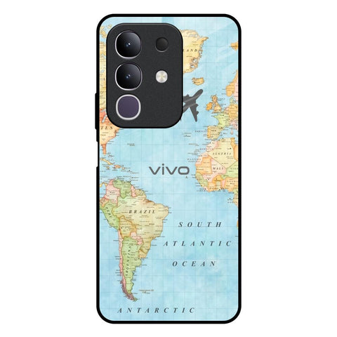 Fly Around The World Glossy Case for Vivo T4x 5G