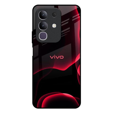 Red Thunder Glossy Case for Vivo T4x 5G