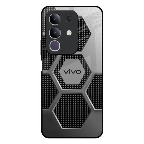 Hexagon Style Glossy Case For Vivo T4x 5G