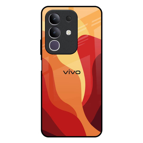 Magma Color Pattern Glossy Case for Vivo T4x 5G