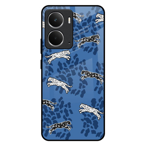 Blue Cheetah Glossy Case for Realme P3 5G