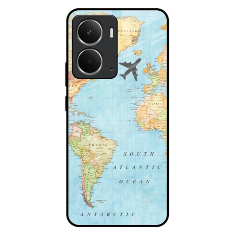 Travel Map Glossy Case for Realme P3 5G