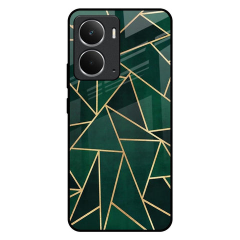 Abstract Green Glossy Case For Realme P3 5G
