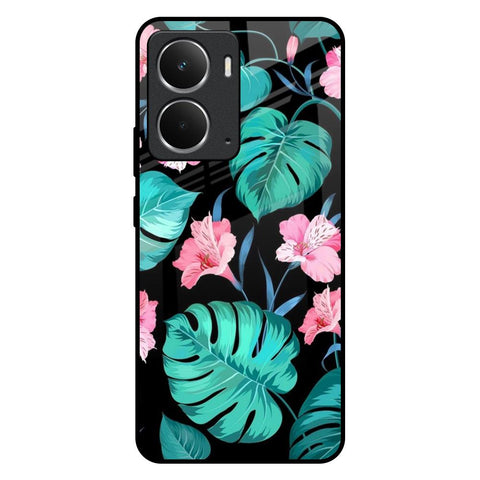 Tropical Leaves & Pink Flowers Glossy Case for Realme P3 5G