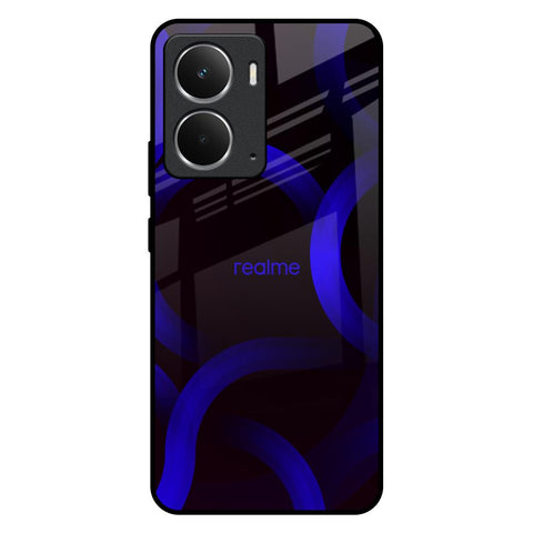 Blue Ring Light Glossy Case for Realme P3 5G