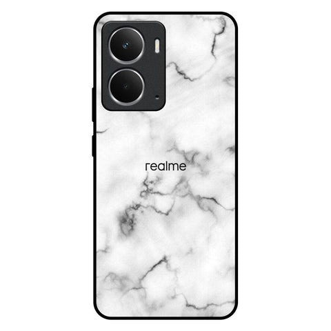 Satin White Marble Glossy Case for Realme P3 5G
