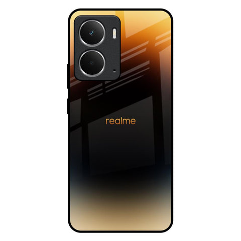 Grainy Yellow Glossy Case for Realme P3 5G