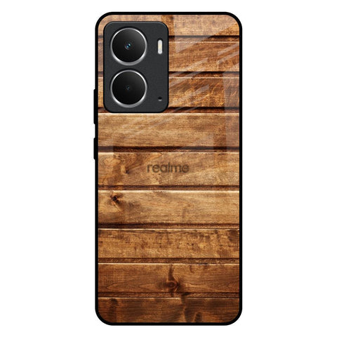 Wooden Planks Glossy Case for Realme P3 5G