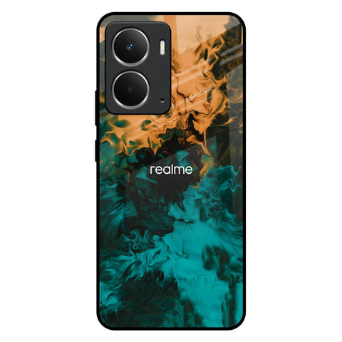 Watercolor Wave Glossy Case for Realme P3 5G