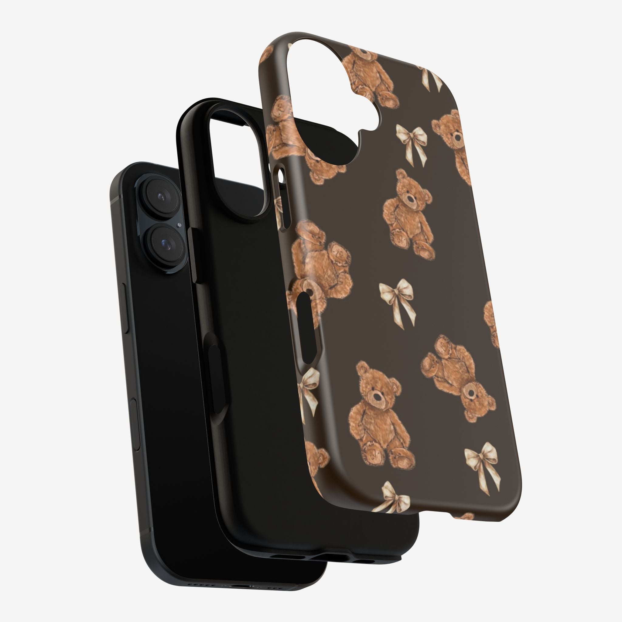 Cocoa Teddies Premium Tough Shining Phone Case (Double Layer) Available For All iPhone Models