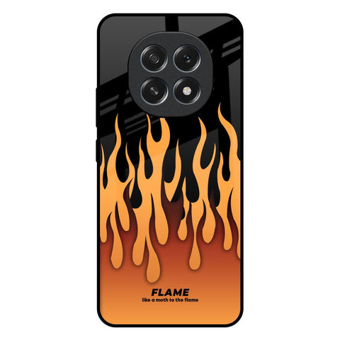 Fire Flame Glossy Case for Oppo F29 5G