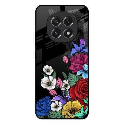 Rose Flower Bunch Art Glossy Case for Oppo F29 5G