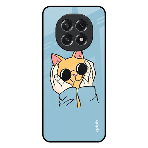 Adorable Cute Kitty Glossy Case For Oppo F29 5G