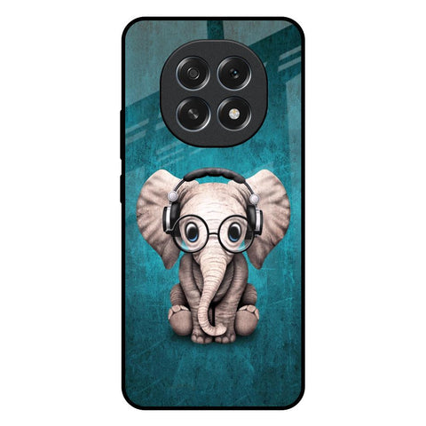Adorable Baby Elephant Glossy Case For Oppo F29 5G