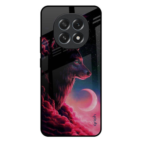 Moon Wolf Glossy Case for Oppo F29 5G