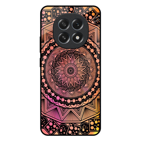 Floral Mandala Glossy Case for Oppo F29 5G