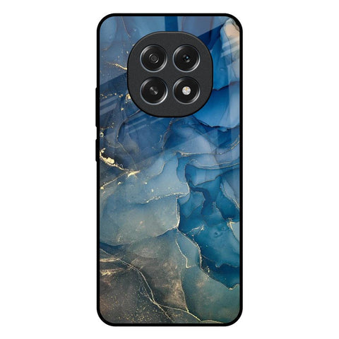 Blue Cool Marble Glossy Case for Oppo F29 5G