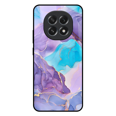 Alcohol ink Marble Glossy Case for Oppo F29 5G