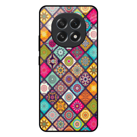 Multicolor Mandala Glossy Case for Oppo F29 5G