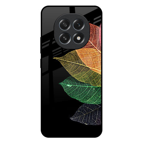 Colorful Leaves Glossy Case for Oppo F29 Pro 5G