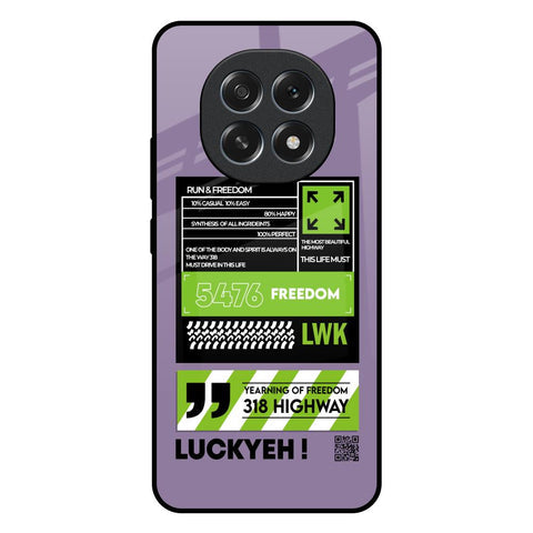 Run & Freedom Glossy Case for Oppo F29 Pro 5G