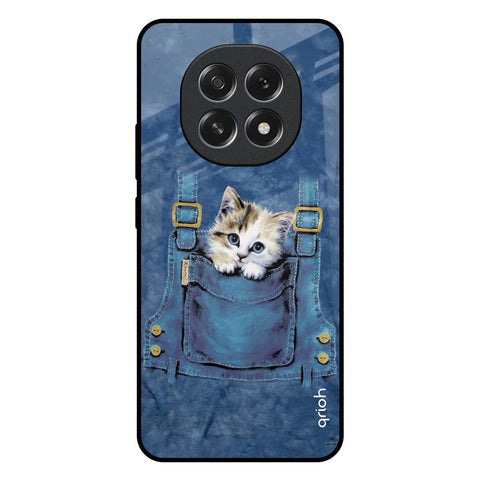 Kitty In Pocket Glossy Case For Oppo F29 Pro 5G