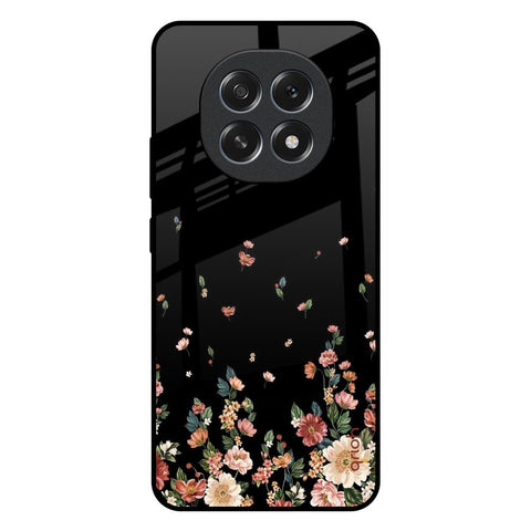 Floating Floral Print Glossy Case for Oppo F29 Pro 5G
