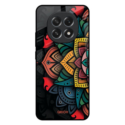 Retro Gorgeous Flower Glossy Case for Oppo F29 Pro 5G