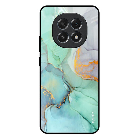 Green Marble Glossy Case for Oppo F29 Pro 5G