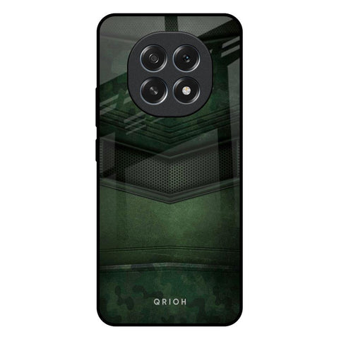 Green Leather Glossy Case for Oppo F29 Pro 5G