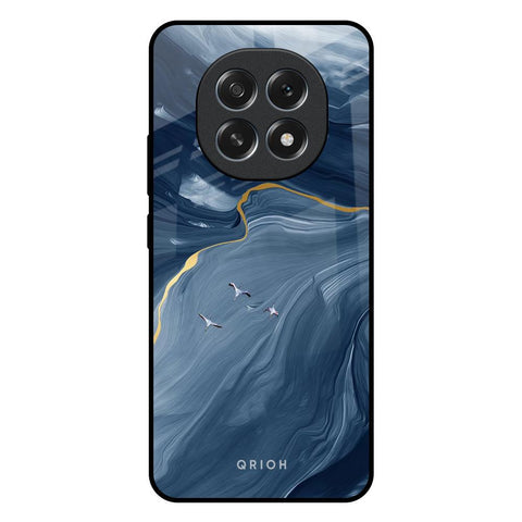 Deep Ocean Marble Glossy Case for Oppo F29 Pro 5G