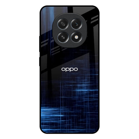 Blue Scratch Glossy Case for Oppo F29 Pro 5G