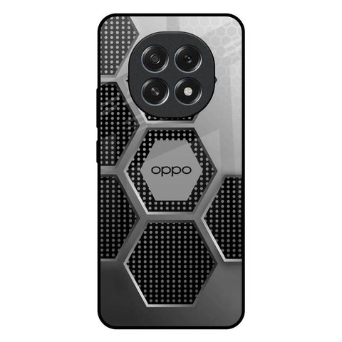 Hexagon Style Glossy Case For Oppo F29 Pro 5G