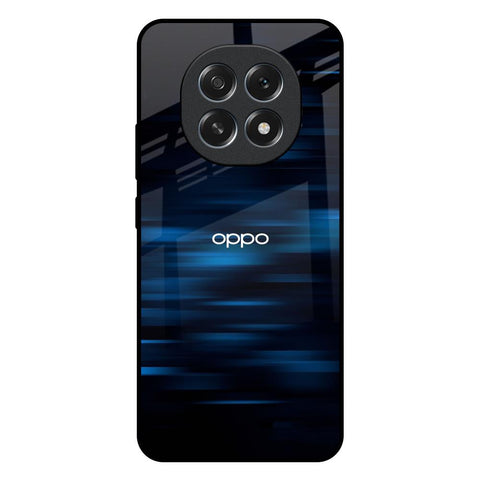 Blue Rough Abstract Glossy Case for Oppo F29 Pro 5G